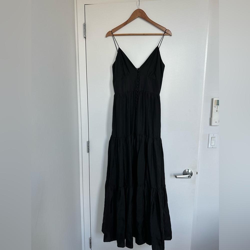 Rebecca Vallance Black Maxi Dress